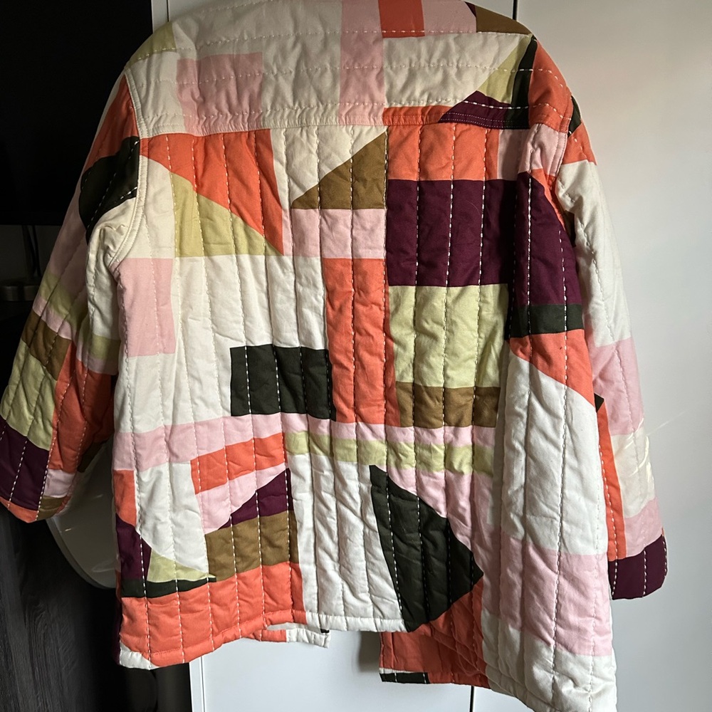 Target Multicolor Patchwork Puffer Jacket - image 4